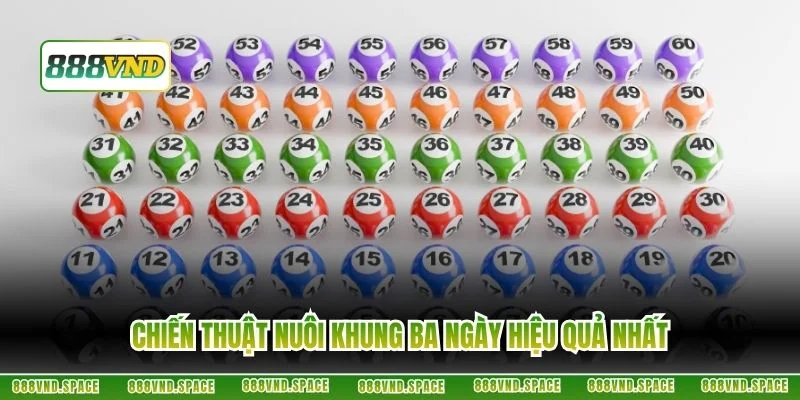 Chiến thuật nuôi khung ba ngày hiệu quả nhất